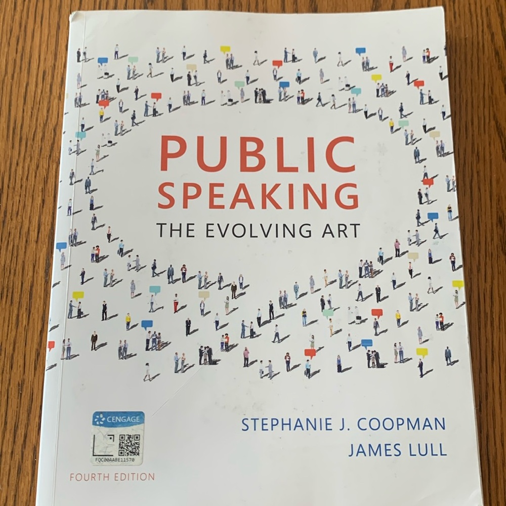 Public speaking book